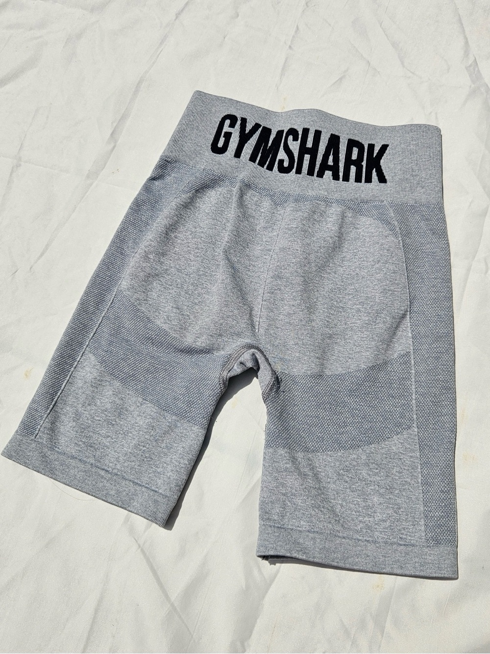 Gymshark Woman's S Light Grey Seamless Shorts